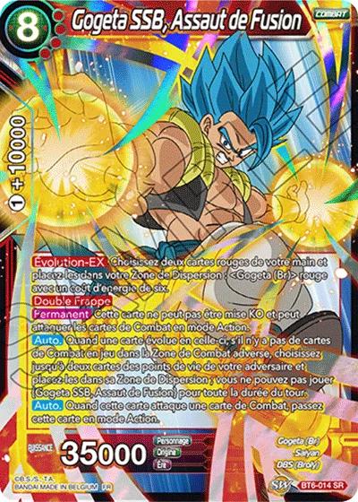 Gogeta SSB, Assaut de Fusion