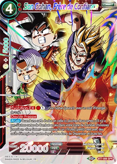 Son Gohan, Frère de Confiance