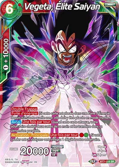 Vegeta, Élite Saiyan